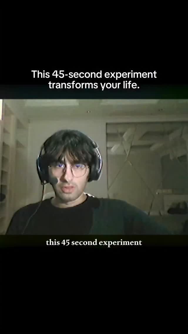 A Time Travel Experience